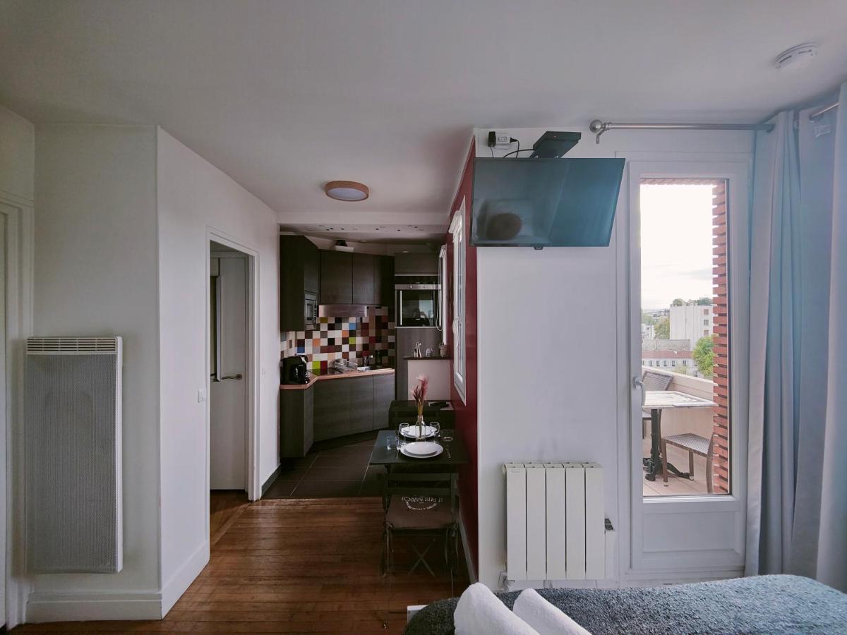 Apartamento Studio Neuilly Seine - Champs Elysées - La Défense Exterior foto